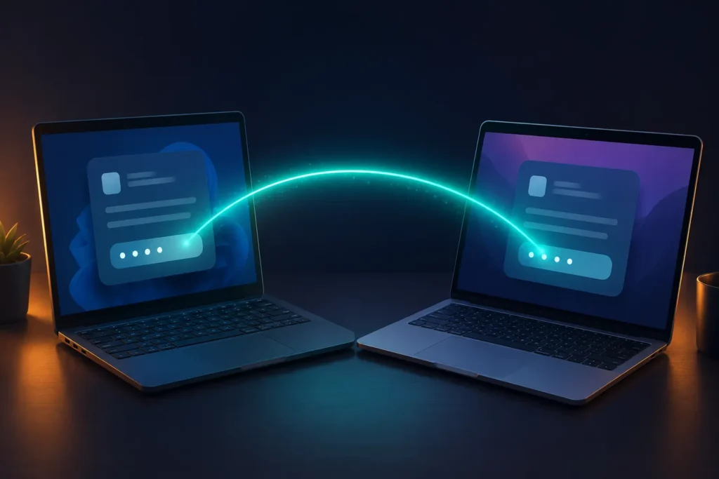 Share text between Windows and Mac using an online clipboard